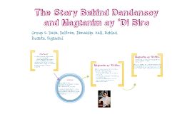 dandansoy history|The Background of the songs Dandansoy and Magtanim ay'Di Biro.